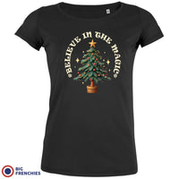 Believe In The Magic Christmas Women's Organic Cotton Tee