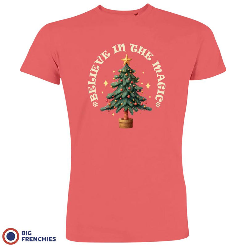 Believe In The Magic Christmas Men's Organic Cotton Tee