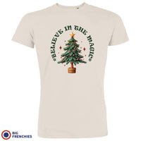 Believe In The Magic Christmas Men's Organic Cotton Tee