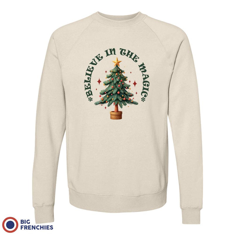 Believe In The Magic Christmas Unisex Organic Cotton Sweatshirt