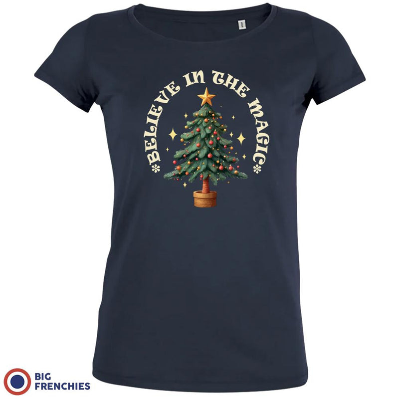 Believe In The Magic Christmas Women's Organic Cotton Tee