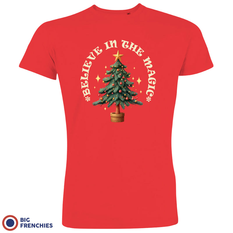 Believe In The Magic Christmas Men's Organic Cotton Tee