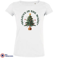 Believe In The Magic Christmas Women's Organic Cotton Tee