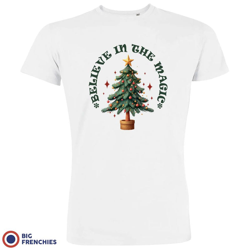 Believe In The Magic Christmas Men's Organic Cotton Tee