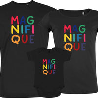 Magnifique Matching Family Organic Cotton Tees (Set of 3)