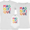 Magnifique Matching Family Organic Cotton Tees (Set of 3)