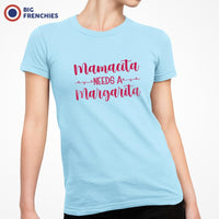 Mamacita Needs a Margarita Women's Organic Cotton Tee