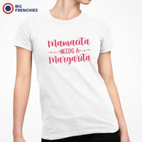 Mamacita Needs a Margarita Women's Organic Cotton Tee