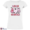 Mean Ghouls Halloween Women's Organic Cotton Tee