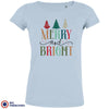 Merry And Bright Christmas Women's Organic Cotton Tee