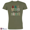 Merry And Bright Christmas Men's Organic Cotton Tee