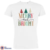 Merry And Bright Christmas Men's Organic Cotton Tee