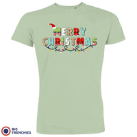 Merry Christmas Men's Organic Cotton Tee