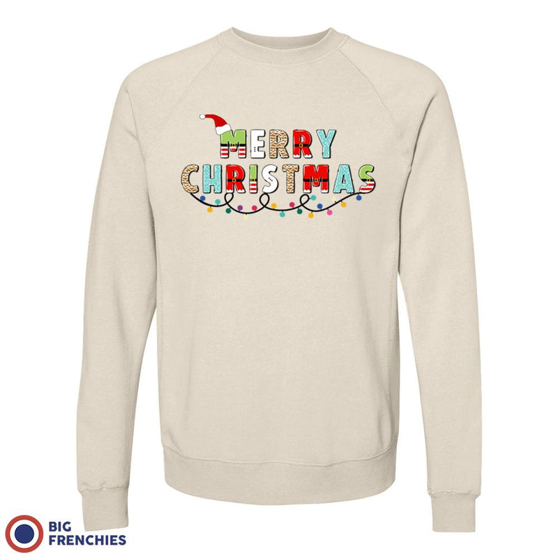 Merry Christmas Unisex Organic Cotton Sweatshirt