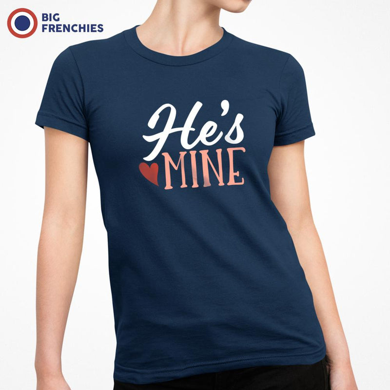 He's Mine Women's Organic Cotton Tee