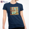 Paris Monuments Women's Organic Cotton Tee