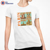 Paris Monuments Women's Organic Cotton Tee