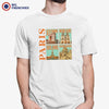 Paris Monuments Men's Organic Cotton Tee