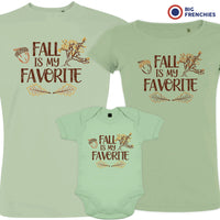 Fall Is My Favorite Matching Organic Cotton Family Set (Set of 3)