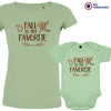 Fall Is My Favorite Mom and Child Organic Cotton family Set (Set of 2)