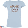 Fall Is My Favorite Women's Organic Cotton Tee