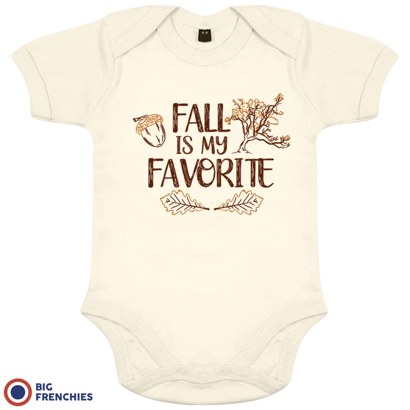 Fall Is My Favorite Organic Cotton Baby Onesie