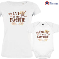 Fall Is My Favorite Mom and Child Organic Cotton family Set (Set of 2)