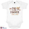 Fall Is My Favorite Organic Cotton Baby Onesie