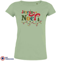 Joyeux Noël Christmas Women's Organic Cotton Tee