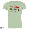 Joyeux Noël Christmas Men's Organic Cotton Tee