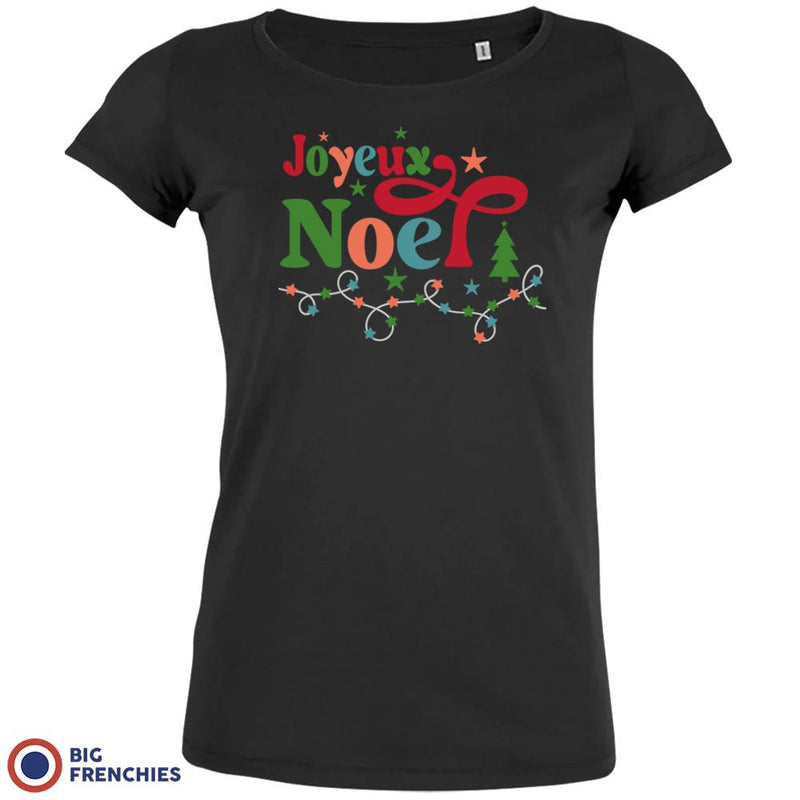 Joyeux Noël Christmas Women's Organic Cotton Tee