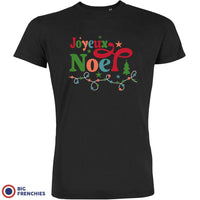 Joyeux Noël Christmas Men's Organic Cotton Tee