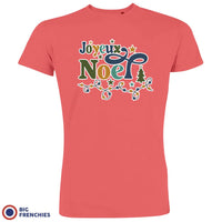 Joyeux Noël Christmas Men's Organic Cotton Tee