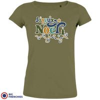 Joyeux Noël Christmas Women's Organic Cotton Tee