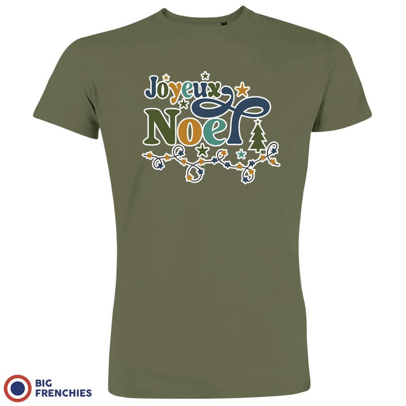 Joyeux Noël Christmas Men's Organic Cotton Tee