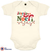 Joyeux Noël Christmas Organic Cotton Baby Onesie