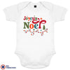 Joyeux Noël Christmas Organic Cotton Baby Onesie