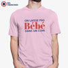 On Ne Laisse Pas Bébé Dans Un Coin Men's Organic Cotton Tee