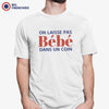 On Ne Laisse Pas Bébé Dans Un Coin Men's Organic Cotton Tee