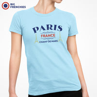 Paris Champ De Mars Women's Organic Cotton Tee