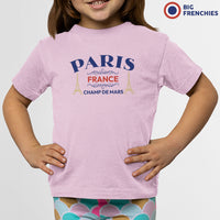 Paris Champ De Mars Youth & Toddler Organic Cotton Tee