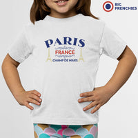 Paris Champ De Mars Youth & Toddler Organic Cotton Tee