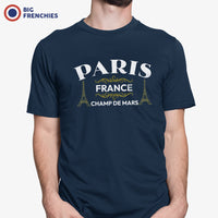 Paris Champ De Mars Men's Organic Cotton Tee