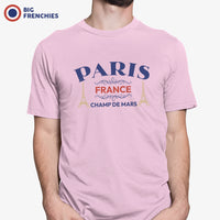 Paris Champ De Mars Men's Organic Cotton Tee