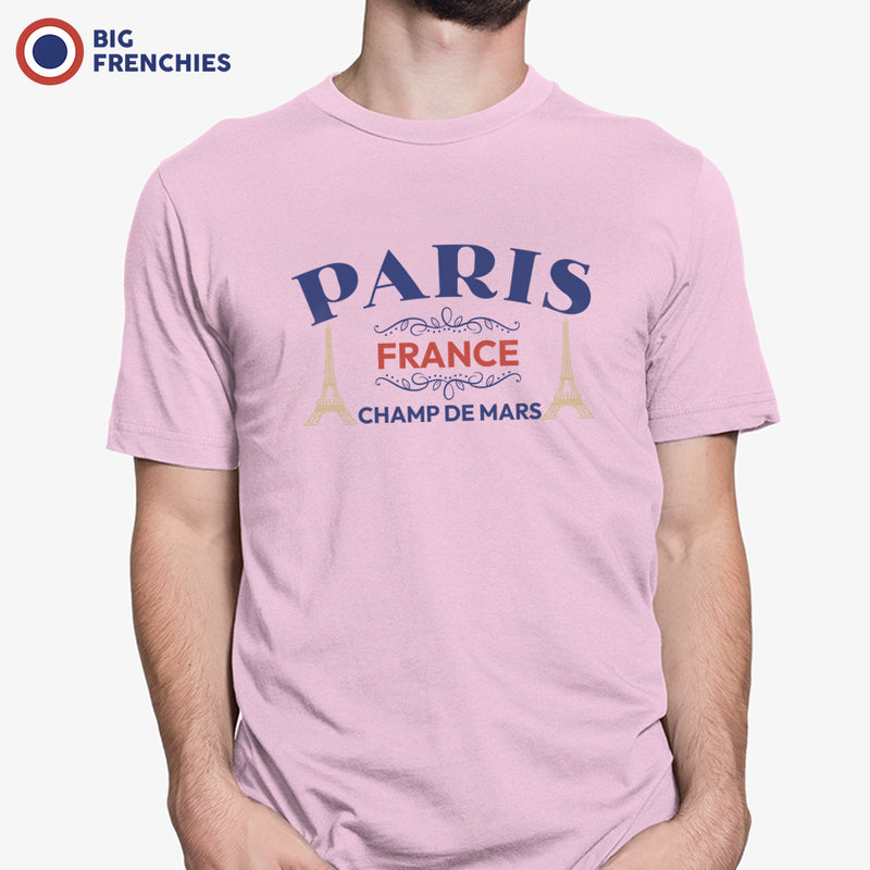 Paris Champ De Mars Men's Organic Cotton Tee