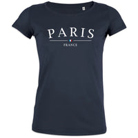 Paris France Women's Organic Cotton Tee