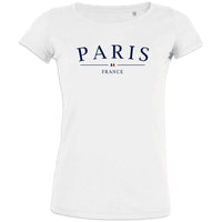 Paris France Women's Organic Cotton Tee