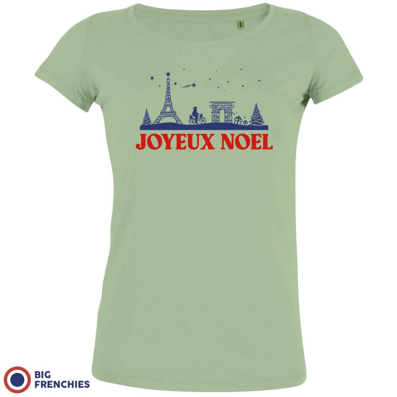 Joyeux Noël Paris Christmas Women's Organic Cotton Tee