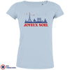 Joyeux Noël Paris Christmas Women's Organic Cotton Tee