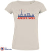 Joyeux Noël Paris Christmas Women's Organic Cotton Tee